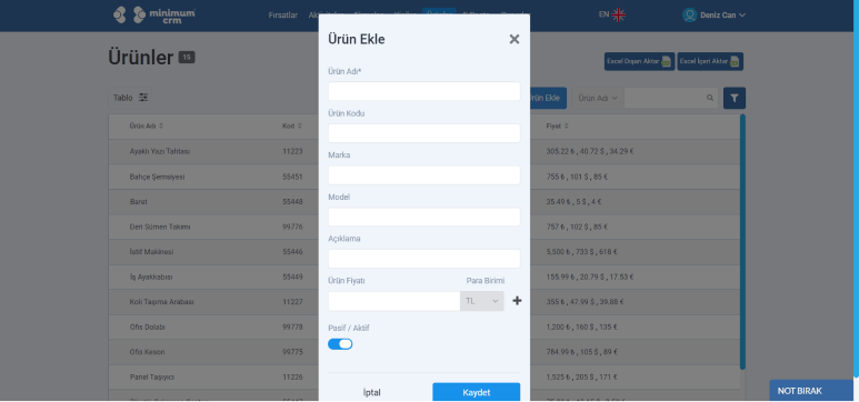 Add new products easily to enhance your product management.